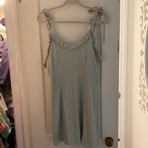 Sage green dress